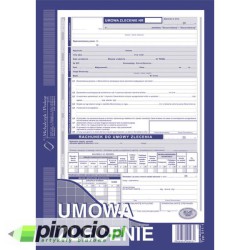 Umowa zlecenie MiP A4 (oryginał+kopia) 511-1