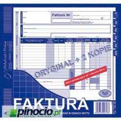 Faktura VAT 2/3 A4 1+2 MP 102-XE