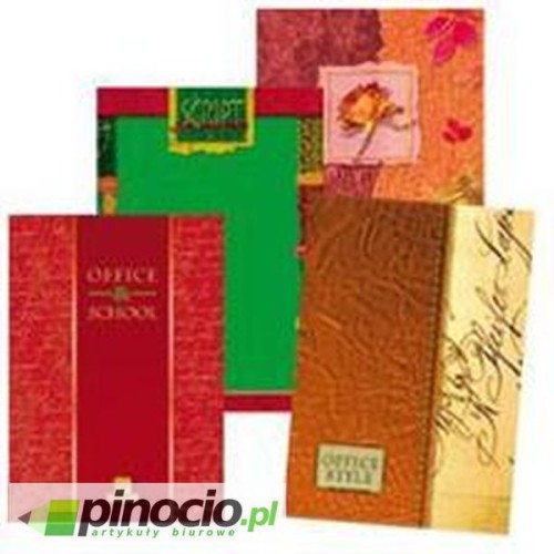 Brulion A5 w kratkę 96 kartek