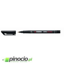 Foliopis Stabilo OHPen 0.7 mm (F) czarny