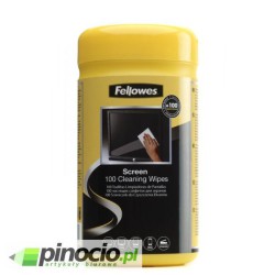 Chusteczki nasączone Fellowes do ekranu 100 szt.