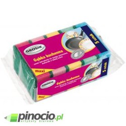 Gąbki do zmywania Grosik 5 szt. Gąbki do zmywania Grosik 5 szt.