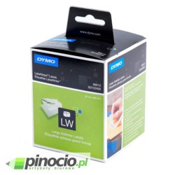 Etykiety adresowe Dymo 99012 36x89 mm białe 2 szt.