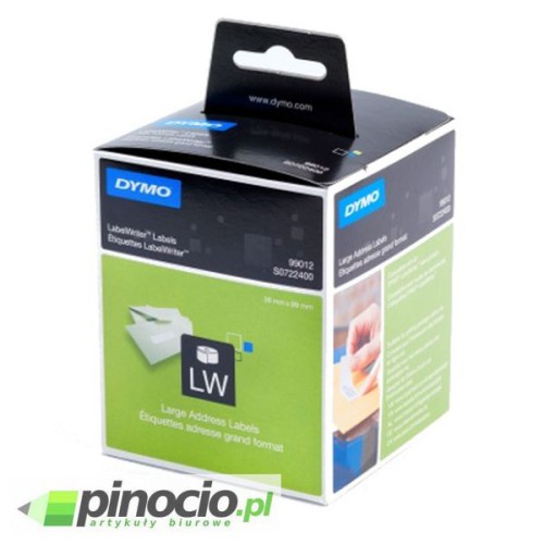 Etykiety adresowe Dymo 99012 36x89 mm białe 2 szt.