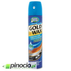 Płyn do czyszczenia do mebli Gold Wax antistatic 300 ml - spray Gold Drop Płyn do czyszczenia do mebli Gold Wax antistatic 300 ml - spray Gold Drop