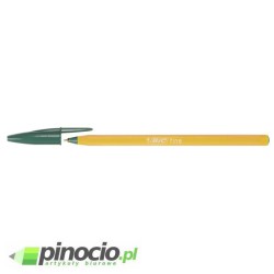 Długopis jednorazowy Bic Orange zielony