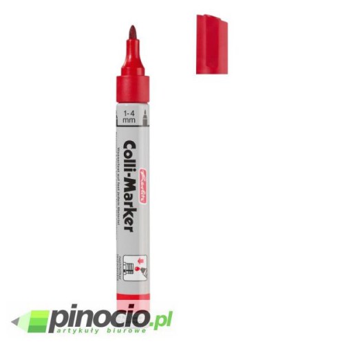 Marker Herlitz Colli okrągły czerwony