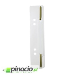 Wąsy skoroszytowe spinające dokumenty Durable białe 25 szt.