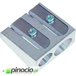 Temperówka aluminiowa podwójna Taurus  (SHA9218)