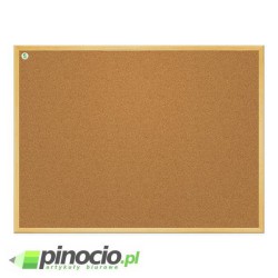 Tablica korkowa 2x3 w ramie drewnianej EcoBoards 60x90 cm Tablica korkowa 2x3 w ramie drewnianej EcoBoards 60x90 cm