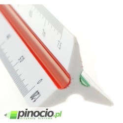 Skalówka trójkątna Leniar 30cm 1: 20/25/50/100/200/500 Skalówka trójkątna Leniar 30cm 1: 20/25/50/100/200/500