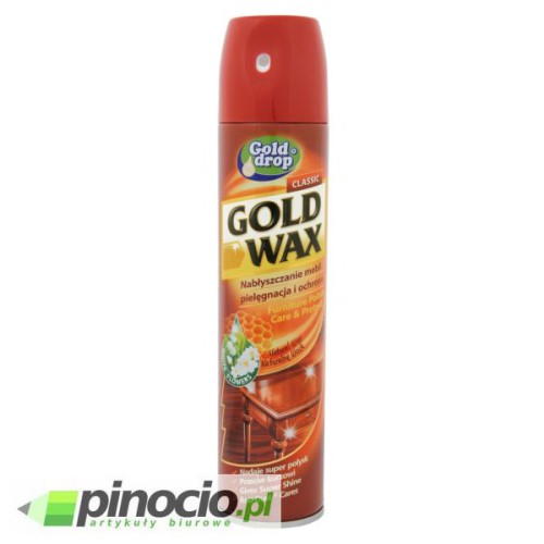 Płyn do czyszczenia do mebli Gold Wax classic 300 ml - spray Gold Drop