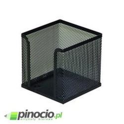 Pojemnik na karteczki Donau Office Set czarny