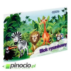 Blok rysunkowy A4 biały