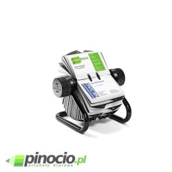 Wizytownik obrotowy Durable Visifix na 400 wizytówek czarny 2481-01