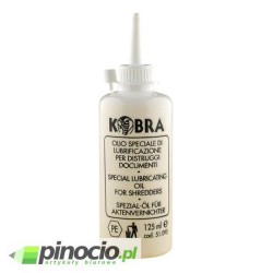 Olej do niszczarek KOBRA 125ml