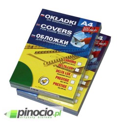 Okładki do bindowania Argo Prestige/Apex A4 100 szt. 200 mic bezbarwne