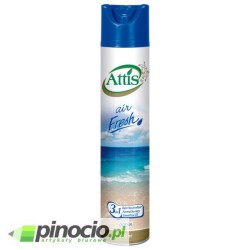 Odświeżacz powietrza Attis Gold Drop spray 300ml Morski Odświeżacz powietrza Attis Gold Drop spray 300ml Morski