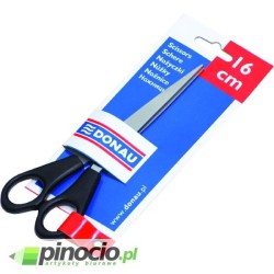 Nożyczki biurowe Donau 16 cm czarne