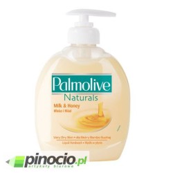 Mydło w płynie z dozownikiem Palmolive 300 ml. Mleko i Miód Mydło w płynie z dozownikiem Palmolive 300 ml. Mleko i Miód