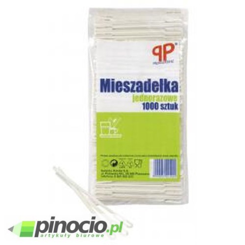 Mieszadełka jednorazowe do napojów Sarantis 1000 szt.