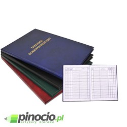 Dziennik Korespondencyjny Barbara A4/192 karty granatowy 1803218