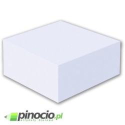 Kostka do notowania BIK klejona biała Kostka do notowania BIK klejona biała