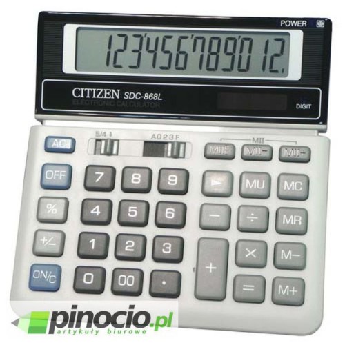 Kalkulator Citizen/Eleven SDC-868