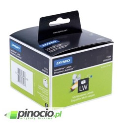 Etykiety uniwerslane Dymo 11354 32x57 mm białe
