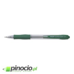 Długopis automatyczny Pilot Super Grip zielony