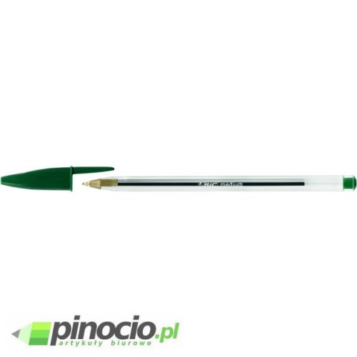 Długopis BIC CRISTAL zielony