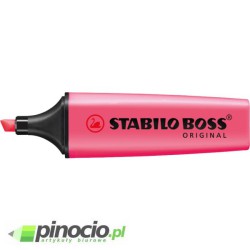Zakreślacz STABILO BOSS 70 różowy