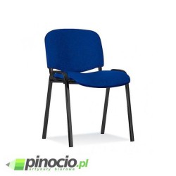 Krzesło biurowe Nowy Styl Iso Black niebiesko-czarne