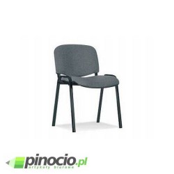 Krzesło biurowe Nowy Styl Iso Black szaro-czarne