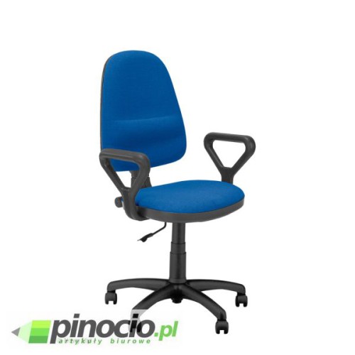 Krzesło obrotowe Nowy Styl Prestige Gtp niebieskie