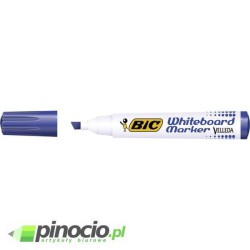 Marker suchościeralny Bic Velleda ścięty niebieski