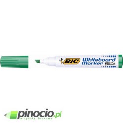 Marker suchościeralny Bic Velleda ścięty zielony