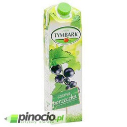 Sok Tymbark w kartonie czarna porzeczka 1l