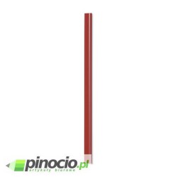 Grzbiet wsuwany Durable 3 mm czerwony (do 30 kartek)