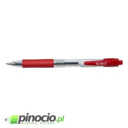 Długopis automatyczny D.RECT 294 czerwony