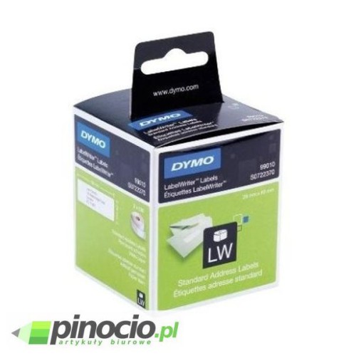 Etykiety adresowe Dymo 99010 28x89 mm białe