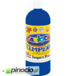 Farba tempera niebieska 1000ml.KW Trade