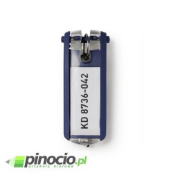 Identyfikatory do kluczy Durable granatowe 6 szt. Identyfikatory do kluczy Durable granatowe 6 szt.