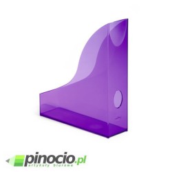 Pojemnik Durable Basic na dokumenty A4 do 730 kartek przezroczysty fioletowy