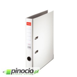 Segregator Esselte A4/50mm ekonomiczny biały 81190