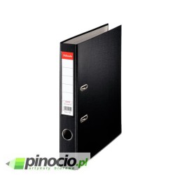 Segregator Esselte A4/50mm ekonomiczny czarny 81197