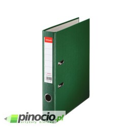 Segregator Esselte A4/50mm ekonomiczny zielony 81196