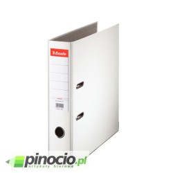 Segregator Esselte A4/75mm ekonomiczny biały 11250