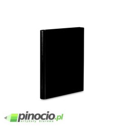 Teczka skrzydłowa VauPe 2 rzepy czarna