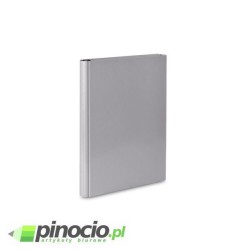 Teczka skrzydłowa VauPe 2 rzepy szara